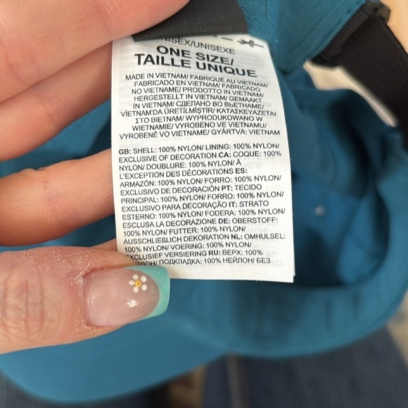 Brand New The North Face Adjustable Baseball Cap Horizon Hat Blue Coral Sporty - Picture 14 of 16